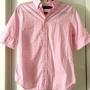 Polo pink & white
